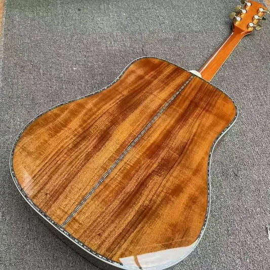 41 inch solid wood profile acoustic acoustic guitar D-bucket hummingbird series