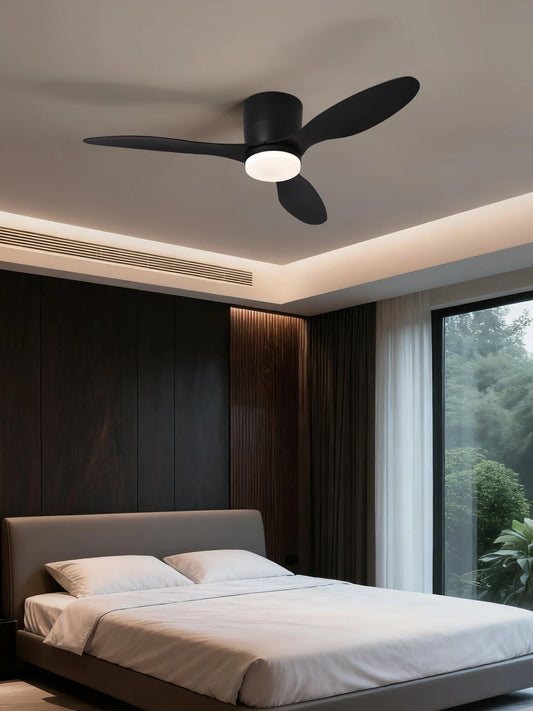 Modern LED Ceiling Fan Light With Remote Control