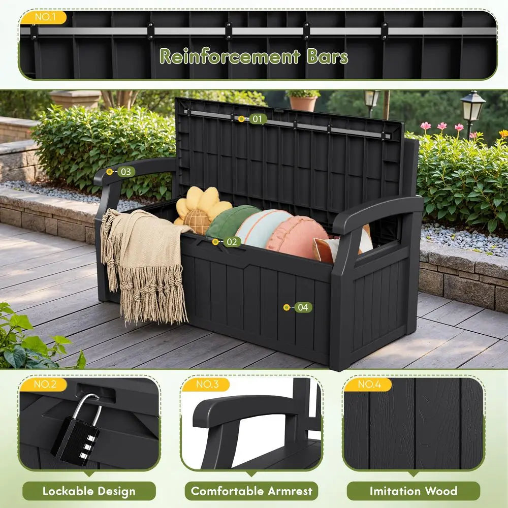 80 Gallon Storage Bench