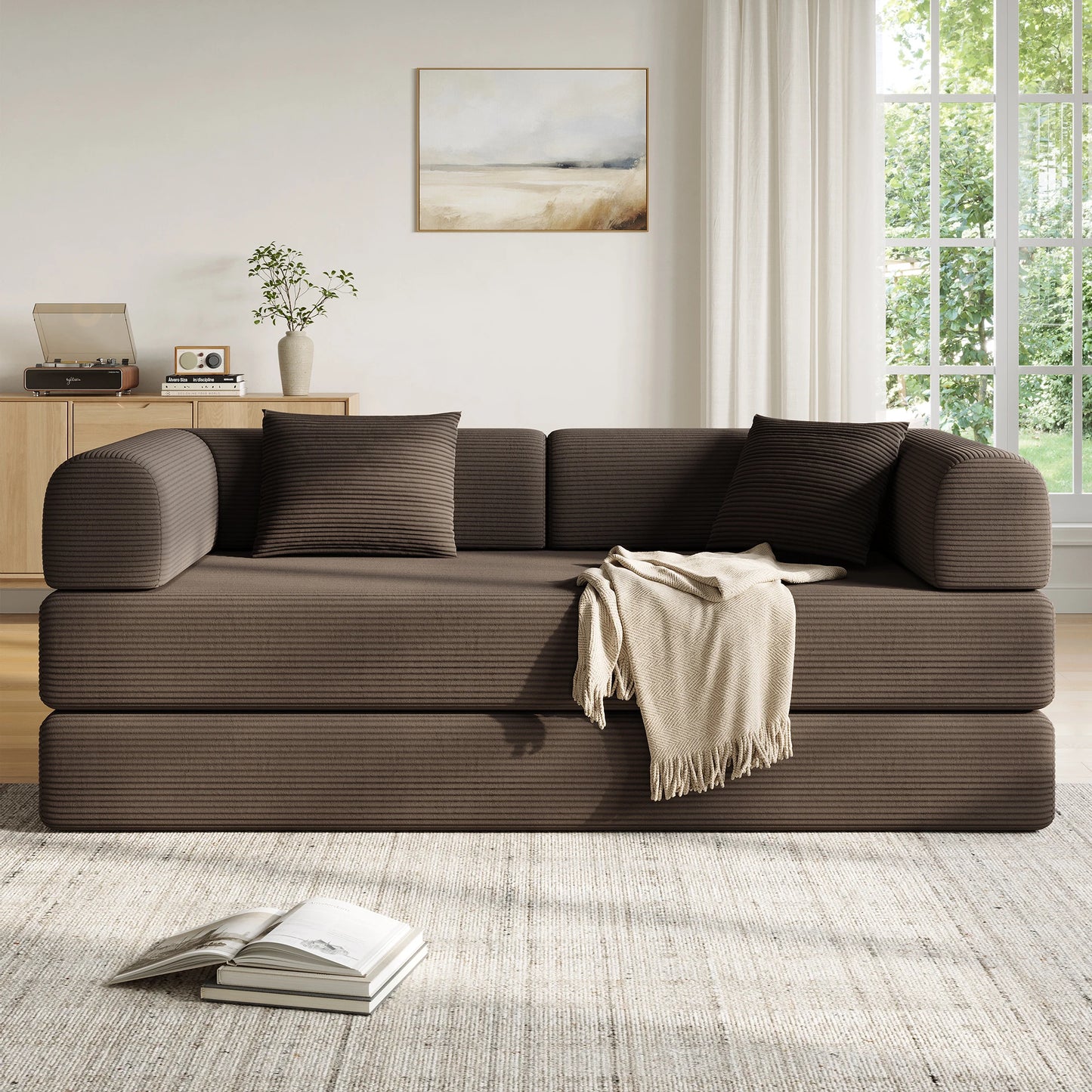 Convertible Floor Sofa Bed
