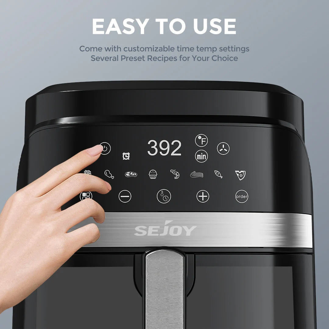 Air Fryer 8-in-1,6 Quart