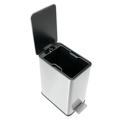 Anti-Slip Trash Can with Liner Lock System