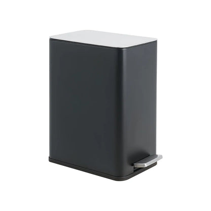 Anti-Slip Trash Can with Liner Lock System