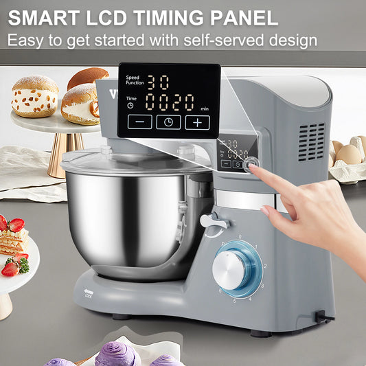 SucceBuy Stand Mixer 6 Speeds LCD Screen