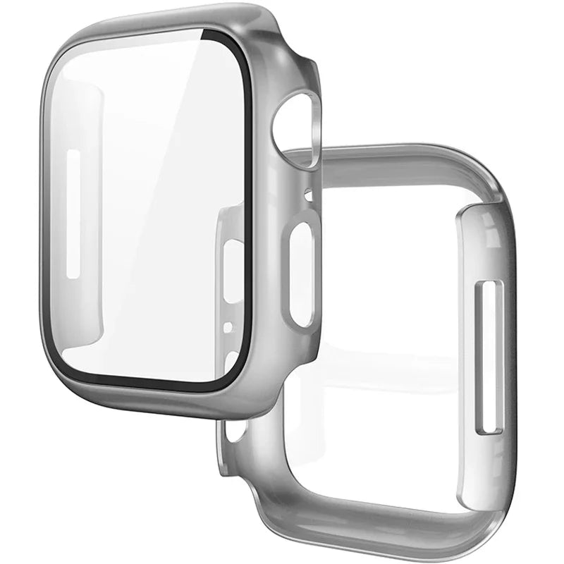Tempered Glass+Cover For Apple Watch