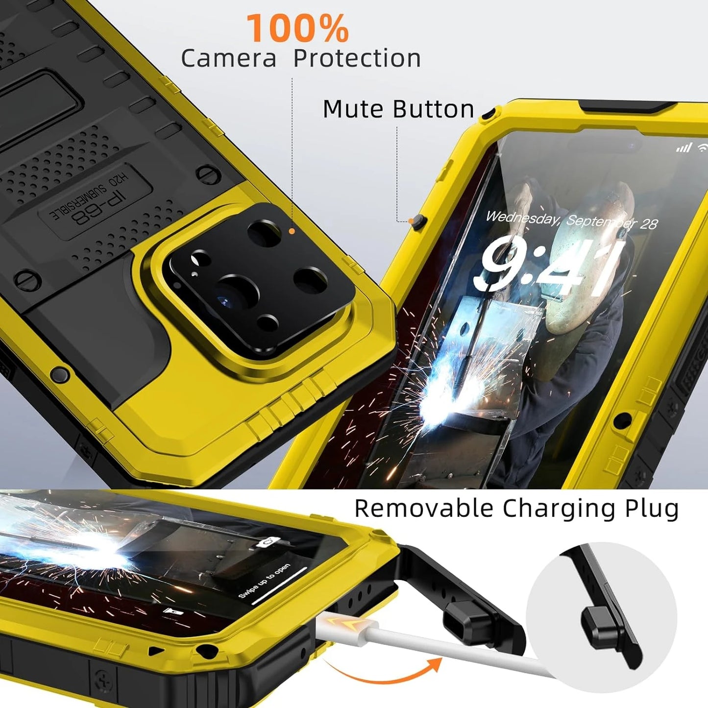IPhone Pro Max Plus Waterproof Case