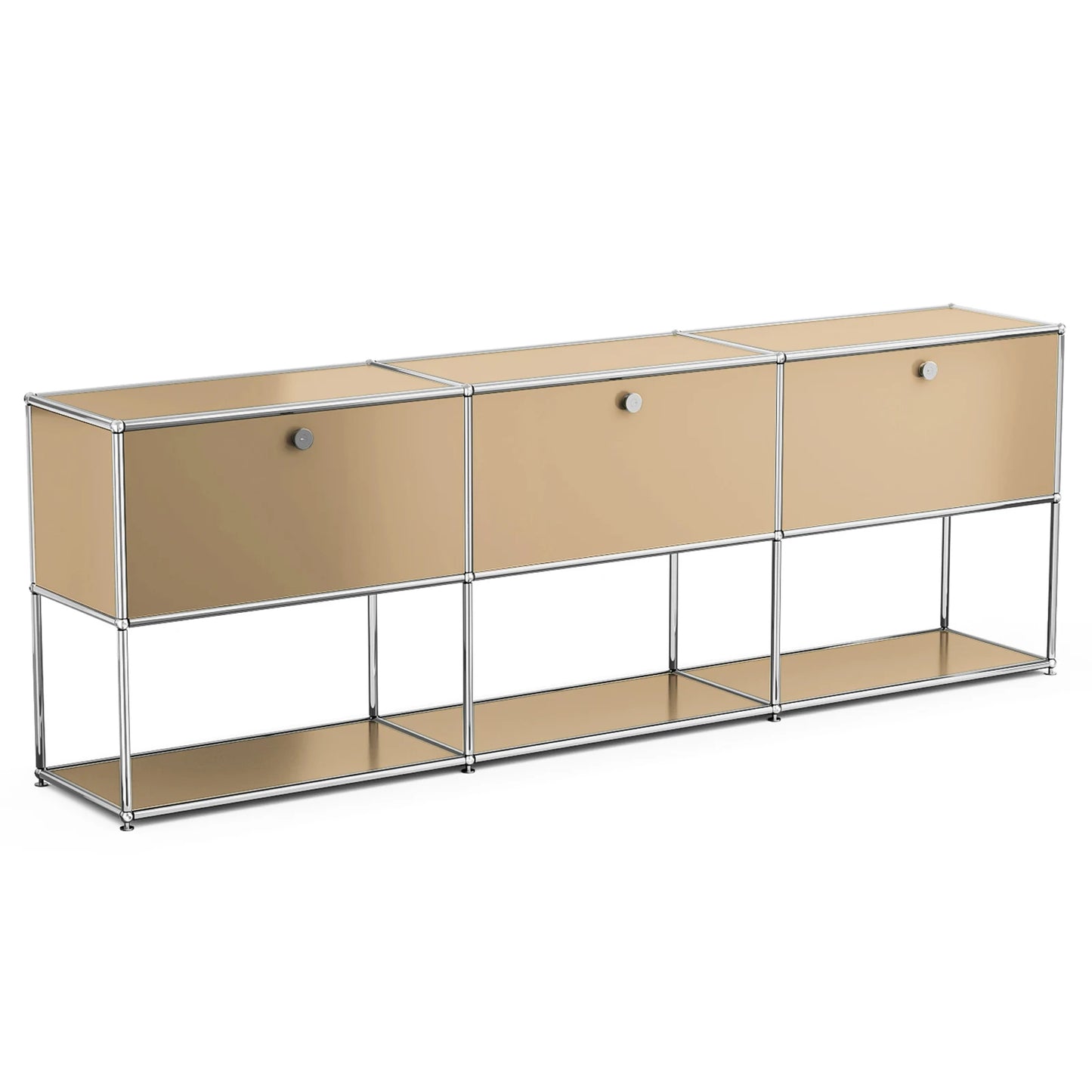 Modern Modular Metal Storage Cabinet