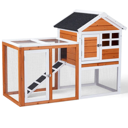 Wooden Rabbit Hutch