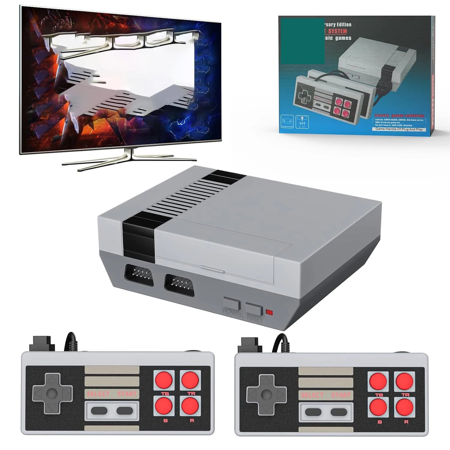 Retro Game Console Classic Video Game System
