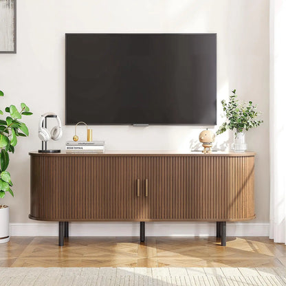 TV Stand with Power Outlet for TVs up to 60/70