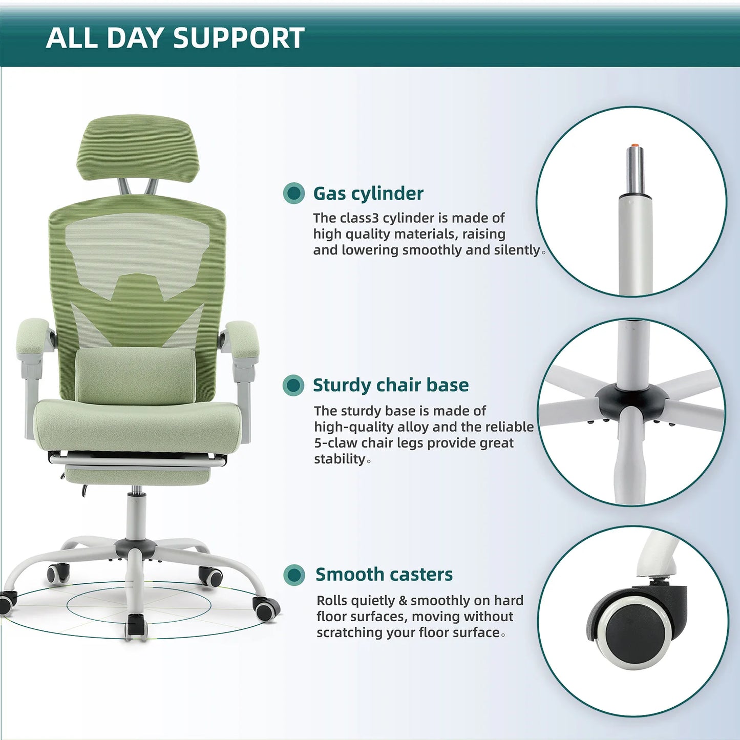 Ergonomic Reclining High Back Gaming Chair