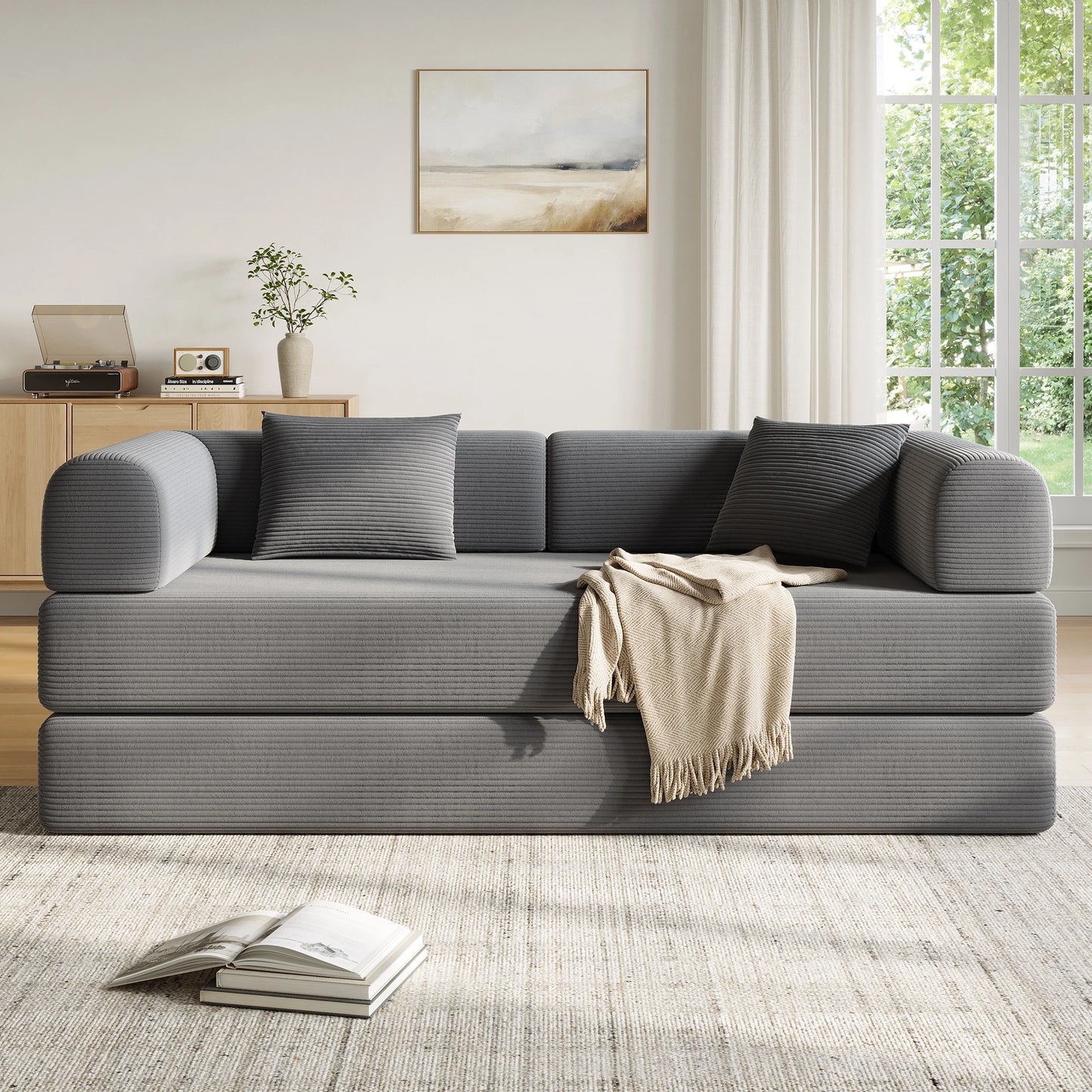 Convertible Floor Sofa Bed