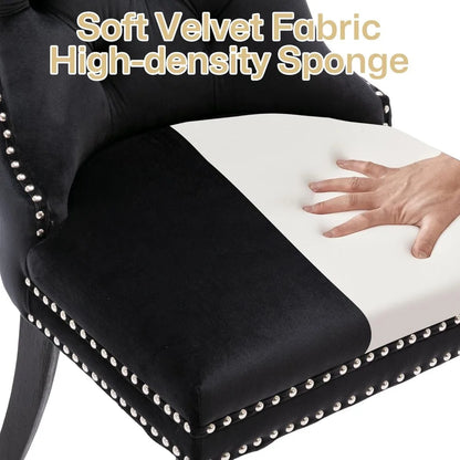 Velvet Dining Chairs Set Of 6