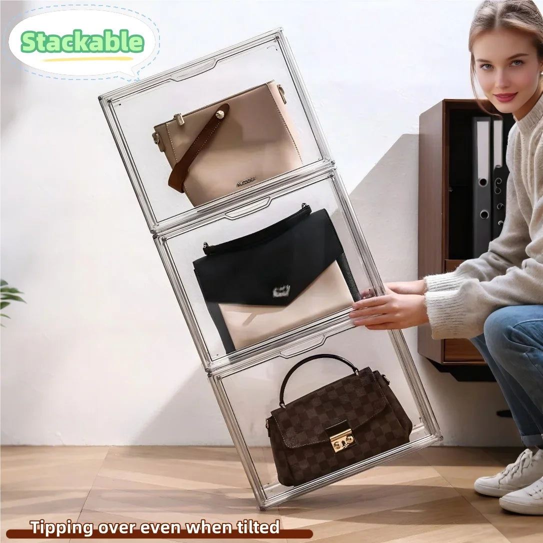 1pc/3pcs Clear Display Case
