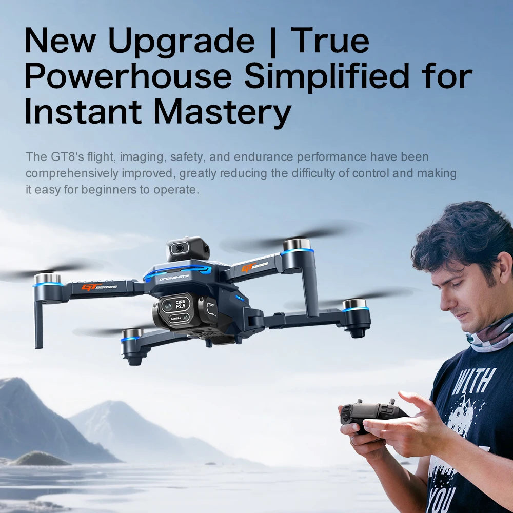 Lenovo GT8 Drone 8K Professional Dual Camera