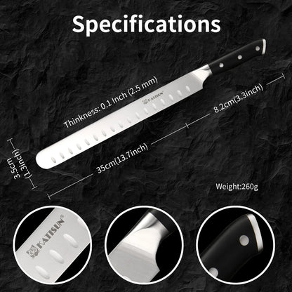 13 Inch Round Tip Ham Slicing Knife