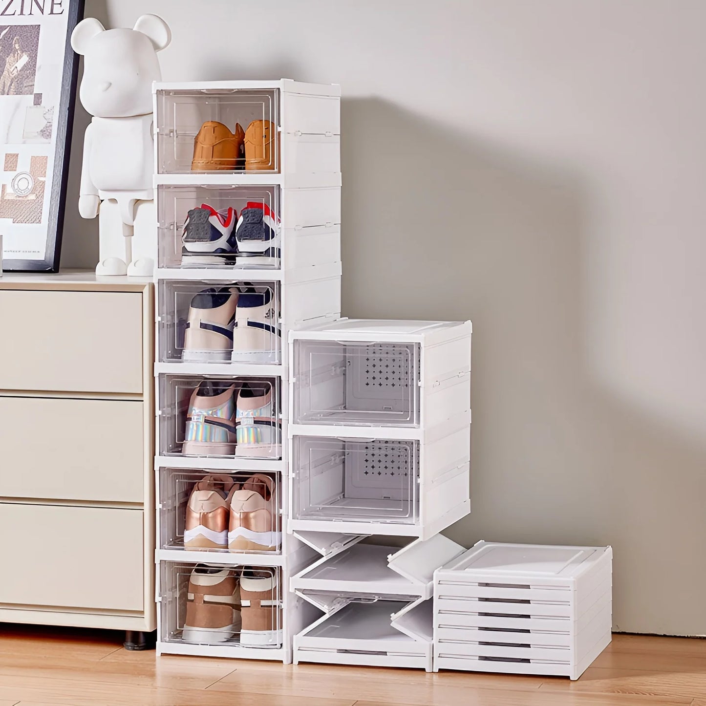 6 Layers Shoes Box Foldable