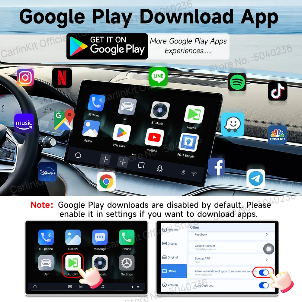 CarlinKit Android TV Box CarPlay