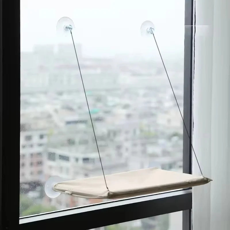 Winter Cat Window Hanging Hammock