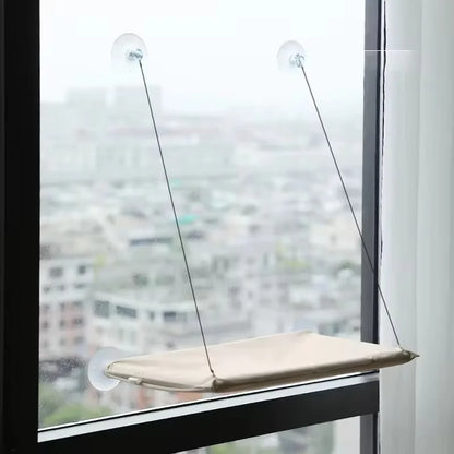 Winter Cat Window Hanging Hammock