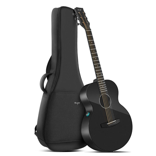 2026 hot new Acoustic Guitar Carbon Fiber X3 Pro Travel Guitar AcousticPlus Guitar Bundle with Gig Bag, Instrument Cable