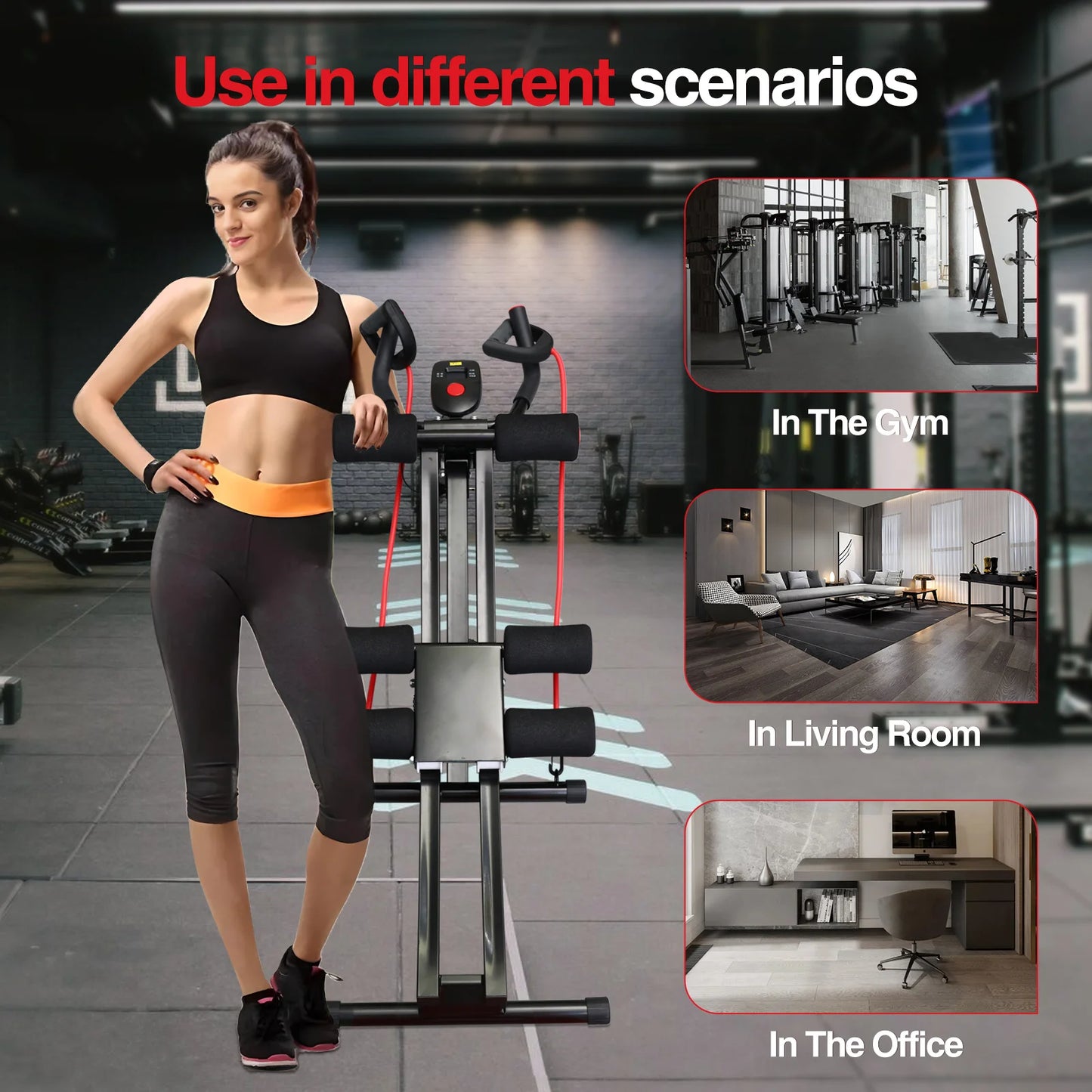 Foldable Ab Machine