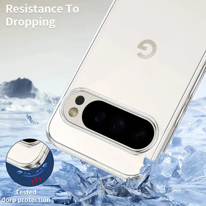 Clear TPU Shell Transparent Phone Case For Google Pixel