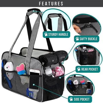 Small Dog Cat Purse Carrier  Airline Approved