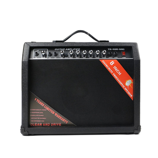 Factory Direct Sales 40w Electric Guitar Amplifier Built-in Distortion Electric Guitar Speaker