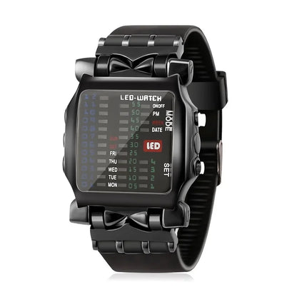 LED Watch Men Fashion Creative Electronic Watch