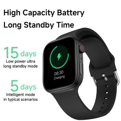 2026 Smart Watch 1.83" HD Screen Bluetooth Call Heart Rate Monitoring 120+ Sports Modes Waterproof for Men Woman Smartwatch Gift